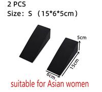 Planche Inclinée De Yoga Eva,Bloc De Cale,Léger,De Soutien Du Pied Et De Levage À Terre,Exercice De Force,Pilates - Type S 2pcs