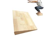 Planche Inclinée D'étirement Des Mollets,Portable En Bois Multifonction,Planche Inclinée de Workout | Pour les pieds, chevilles, genoux, équilibre, exercice, entraînement, Pilates, danse et