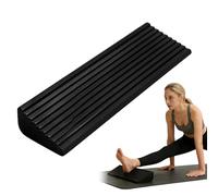 Planche Inclinée, Planche d'Etirement Antidérapante, Planche Étirement Mollet Cale de Squat pour Mobilité des Jambes Chevilles et Genoux Planche dÉquilibre Yoga Fitness Force Flexibilité Noir