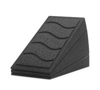Planche inclinée pour squat - Plateforme d'étirement réglable pour mollets, cales de squat, planche inclinée pour entraîneur de mollets | Exerciseur de jambe, extension de cheville, paquet de 3 blocs