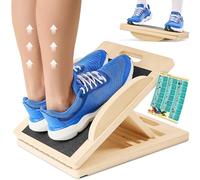Planche inclinée qui se transforme en planche d'équilibre - Étirement du mollet et planche d'équilibre de qualité supérieure pour des étirements et des squats efficaces du mollet
