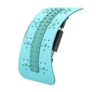 Planche lombaire - Appareil de massage lombaire avec insert magnétique - Appareil de massage de fitness - Appareil d'étirement de la colonne vertébrale - Appareil de massage pour voyage, bureau