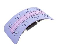 Planche Lombaire,Plateforme Lombaire Adjustable avec Masseur Magnétique | Équipement Fitness Étage Colonne Vertébrale pour Bureau Voyage Chambre Salle de Sport Salon