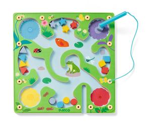 Planche magnétique en bois Frogy Maze