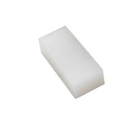 Planche moulée en nylon blanc, épaisseur 6 à 15 mm, plastique haute résistance, toutes tailles, plaque en polyamide, feuille PA, 1 pièce(10x100x100mm)