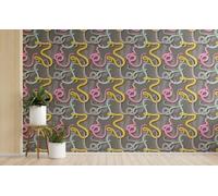 Planche Murale Cuisine 3D Nature Salle de Bain Fleur Tropical 45x500cm | Decor mural anti-UV, couleurs qui ne deteignent pas. Avec le motif 3D et Nature - parfait pour Cuisine, 3D.