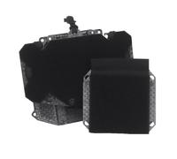 Planche Navigation Tactique, Support Smartphone Pliable Organiseur Poitrine | Porte-Bloc Amovible Auto-Agrippant, Réglable Jusqu’à 15 x 8 cm, Pour Équipement Outdoor Et Usage Terrain(Black)