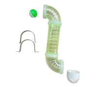 ＡＷＨＡＯ Planche occupée bricolage Partie sensorielle Accessoires Pipe de tuyau de bricolage, Vert