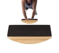 Planche Oscillante,Équipement d'Exercice en Bois Antidérapant | Planche D Équilibre De Renforcement De La Cheville | pour Maison Bureau Gym Rééducation Fitness Entraînement Hommes Femmes Yoga Pilates