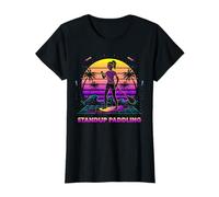 Planche Pagaie Fille Style Années 80 T-Shirt