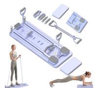 Planche Pilates 2025 - entraîneur Pliable Tout-Corps, Rebond Auto, genouillères, Abdos Multifonction, Robuste Maison/extérieur
