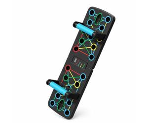 Planche Pompes Pliable Compteur Fitness, Version anglaise - Planche de