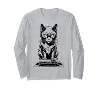 Planche pour Chat Ouija sans drôle sorcière Occulte Chat Gothique Halloween Manche Longue