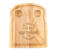 Planche pour couple avec inscription « A Toast to the Eg-cellent »,Cadeau unique pour anniversaire de mariage de fiançailles, bois naturel, Grandma