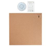 Planche pour macramé avec épingles - Panneau latéral double 20 x 20 cm avec grilles et broches, table réutilisable pour macramé avec instructions pour tresser bracelets, perruques, cordes pour nouer