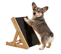 Planche pour prendre soin des griffes de chien | Une rampe en papier émeri réglable avec possibilité de réglage | Planche avec lime pour griffes de chien, pour appartement, maison, salon, coin, temps