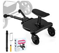 Planche Poussette Universelle Bébé, Skate Avec Sangle, Marche Pied 2-6 Ans, Supporte 25kg. Multicolore