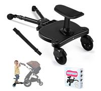 Planche Poussette Universelle Portable Kiddy Skate - avec Sangle Suspension, 360° Rotation, Enfants 2-6 ans, maximum 25 kg