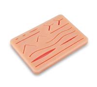 Planche pratique suture plaie silicone sensation réaliste réutilisable, kit de suture, kit de suture etudiant medecine, strips sutures adhésives