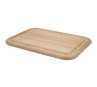 Planche rectangle avec rigole 37x25 cm e