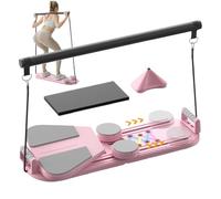 Planche Reformer Pilates, Équipement De Fitness 5-en-1, Entraîneur AB Et Core Portable, pour Hommes Adultes Athlètes Débutants Fitness Yoga Salle De Gym Professionnels