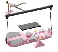 Planche Reformer Pilates | Équipement De Fitness 5-En-1 | Planche Entraînement Abdominal Multifonctionnelle | Pour Femmes Hommes Adultes Débutants Athlètes À Domicile Passionnés De Fitness Pratiquants