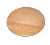 Planche ronde en bois - Plateau tournant - Plateau de service rotatif en bois - 35 cm