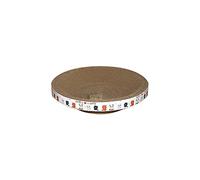 Planche ronde jouet drôle griffe broyeur papier ondulé lit chaton lit résistant à l'usure griffoir nid pour chats griffoir tapis de meubles Pad recharge tapis rond pour chats d'intérieur