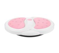 Planche Rotative Minceur Antidérapante, Disque de Torsion Fitness Rose | Plateforme Texturée, Roulement à Billes Silencieux, Entraînement Intérieur, pour Débutants et Bureau