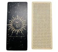 Planche Sadhu pour yoga et méditation avec impression de haute qualité du soleil et affirmation « Live in the moment ». Pas de clous 10 mm