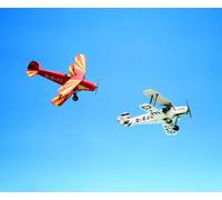 Planche Schreiber Modélisme carton Bücker Bü 131 Jungmann