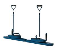 Planche Split Pilates - Réformer Set Machine abdominale multifonction pour noyau | Entraînement des jambes Bras Équilibre Sport Yoga Post entraînement Équipement d'exercice intérieur pour