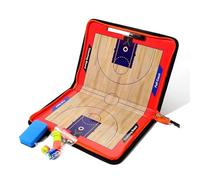 Planche Tactique Basket-ball pour Entraîneurs, Modèle avec Fermeture Éclair