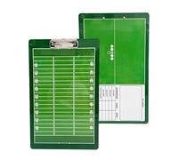 Planche Tactique Effaçable à Sec pour Entraîneurs de Rugby, Tableau Effaçable pour Rugby, Matériau Résistant, avec Feutre Effaçable, Fin et Léger, Utilisation Recto-Verso