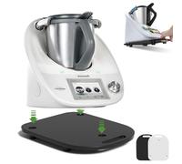 Planche Thermomix Tm6 Tm5：Acrylique Mat Planche Support Thermomix, Excellente Stabilité et Mobilité, Accessoires Thermomix Tm6 Résistant à la Saleté et Facile à Nettoyer,Une Bonne Aide Dans la Cuisine