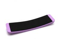 Planche Tournante Pratique pour Danseurs avec Construction Plastique Résistant pour Développer l'Équilibre et la Force Centrale pour Patineurs, Violet, Violet