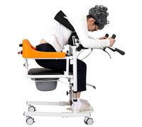 Planche Transfert Fauteuil de transfert élévateur pour patients avec support pour le haut du corps, pour la maison, la voiture, la chaise percée de chevet, fauteuil roulant de salle de bain