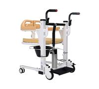 Planche Transfert Fauteuil de transfert, lève-personne, fauteuil percé, fauteuil multifonctionnel pour soins infirmiers, machine de déplacement de roues avec siège séparé et pot, aide portab