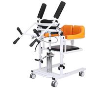 Planche Transfert Fauteuil de transfert pour patients, fauteuil roulant de soins avec support pour le haut du corps, pour usage personnel à domicile, pour personnes âgées