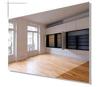 Plancher Transparent Tapis de Sol,Tapis de Chaise de Bureau pour sols durs,Super Grip,90x120cm(35”x47”),Coussin de protection pour tapis à poils ras,Facile à Nettoyer,Clear-50×90cm(19.7×35.4")"