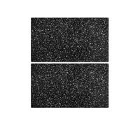 Planches à découper 2 pcs avec motif de granit Verre trempé