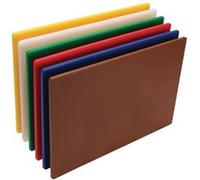 Planches à découper basse densité 45 x 30 cm Hygiplas x 6 Multicolore
