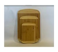 Planches a decouper de luxe en bois royal pour la cuisine pour planche a decouper en bois reversible ensemble a hachage epais a deux tons lumiere