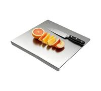 Planches à découper en acier inoxydable pour cuisine, passe au lave-vaisselle, planche à découper antidérapante en acier inoxydable, pour légumes, , pâtisserie, pétrissage, préparation des repas
