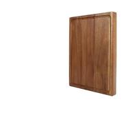 Planches à découper en bois, billots de découpe, hêtre, noyer, billot de boucher, planche à découper la viande, outils de cuisine(Random wood grain C)