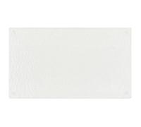 Planches à découper en verre trempé - vidaxl - Motif bulles - 52x30 cm - Épaisseur 5 mm - Lot de 2 - Transparent