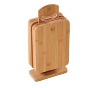 Planches À Découper - Noname - 6 Planches De Bambou - Support Pratique - Style Contemporain - Marron