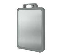 Planches à découper pour la cuisine double face - planche à découper en acier de qualité alimentaire, tapis antidérapant | de préparation durable pour la cuisson, le barbecue, le camping, le h