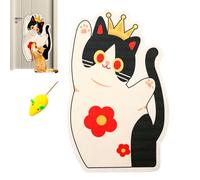 Planches à gratter pour Chats d'intérieur, à gratter Verticale autocollante, Construction Stable, Protection Murale, Protection Murale, Jouet pour l'intérieur