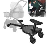 Planches À Roulettes Pour Bébé Universelle, Planche De Poussette À Suspension Intégrale, Adaptée Aux Enfants De 2 À 5 Ans(25 kg)